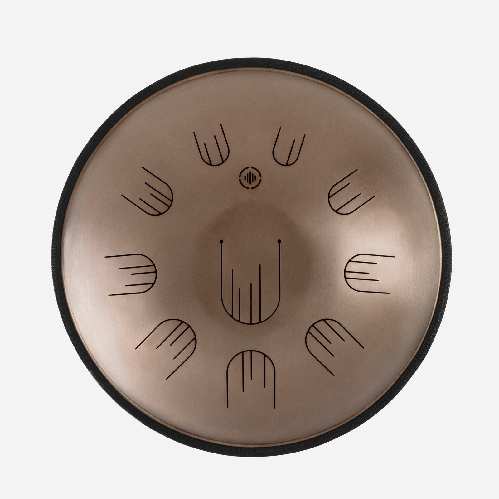 Nova 48 'Gold' Steel Tongue Drum – Handmade in Ukraine, Premium