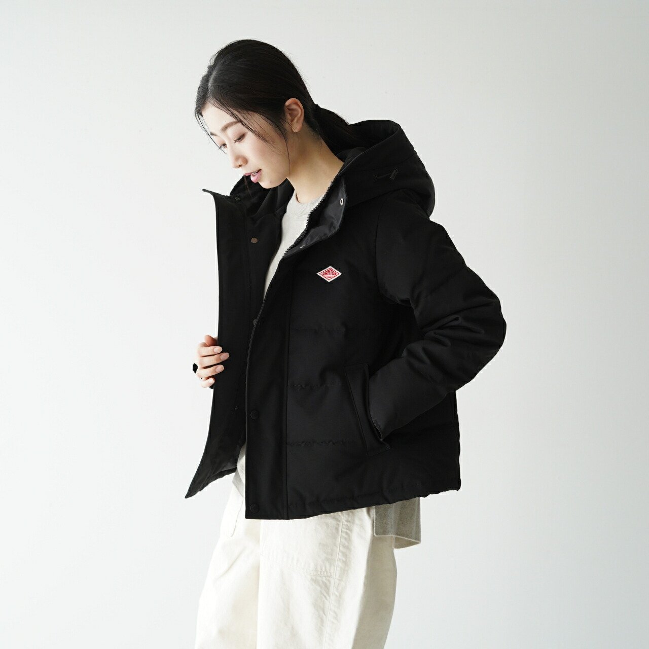 楽天市場】ダントン DANTON ショート丈 ダウンジャケット フェイク