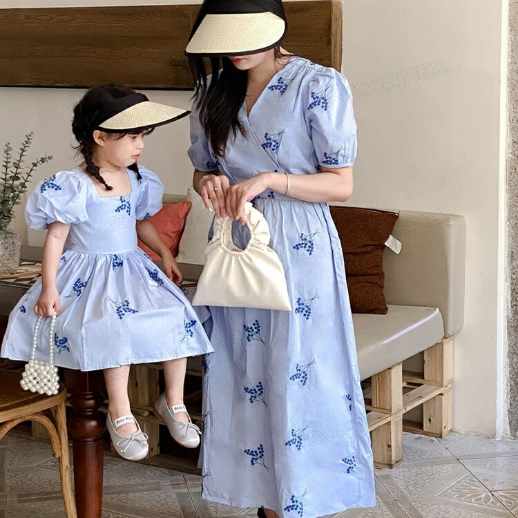 楽天市場】リンクコーデ 親子 セット 夏 親子ペア ワンピース ママ 娘