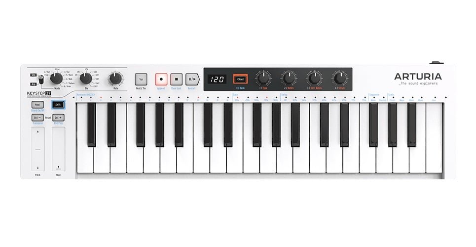 Arturia KeyStep 37 37-Key Midi Keyboard Controller | Full Compass