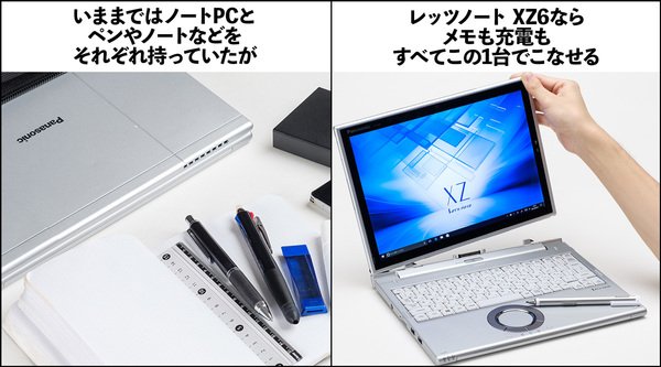 ASCII.jp：わずか1キロの2in1 PC「レッツノート XZ6」が最強のビジネス