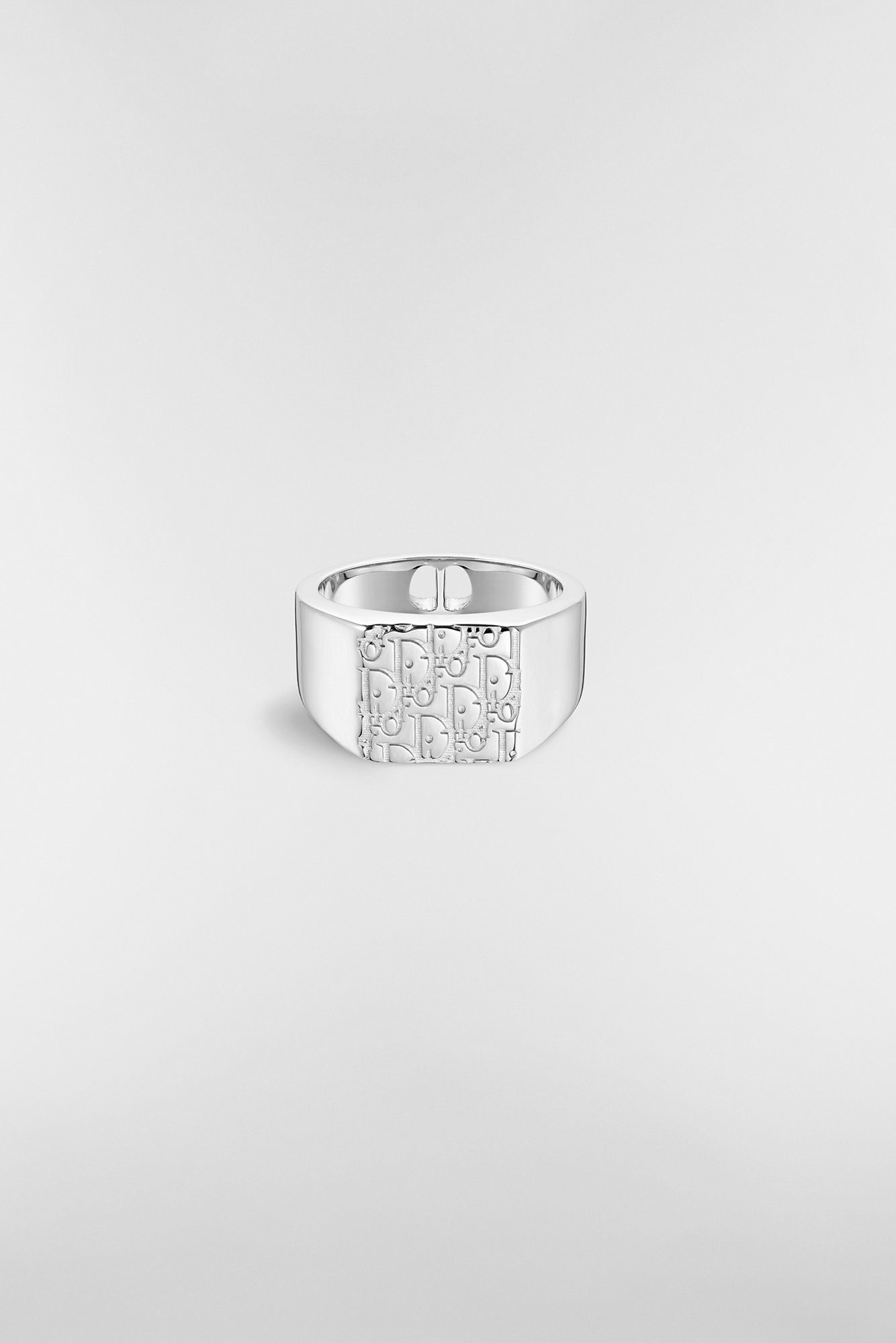 DIOR | シグネットリング ディオール オブリーク シルバー