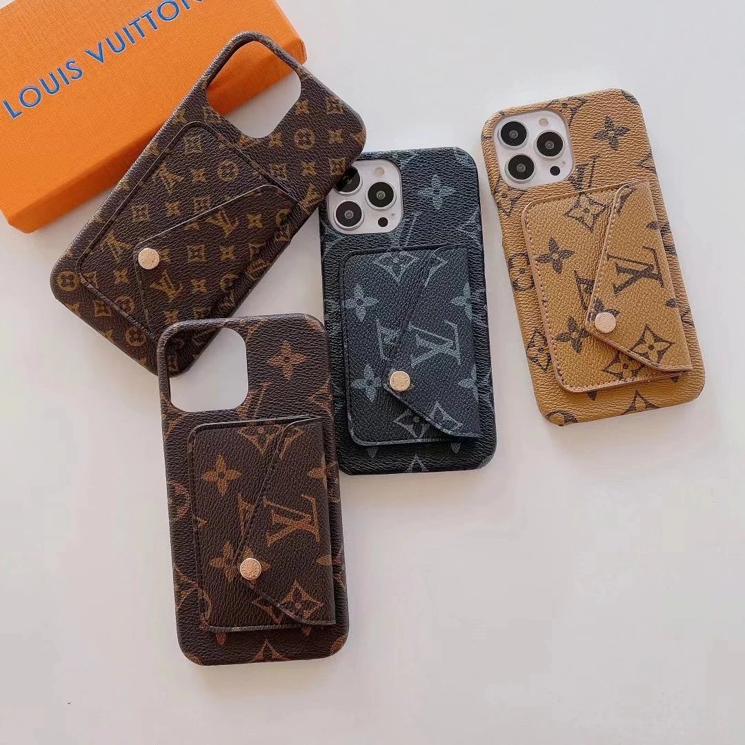LOUIS VUITTON Wallet Coque Cover Case For Apple iPhone 16 Pro Max