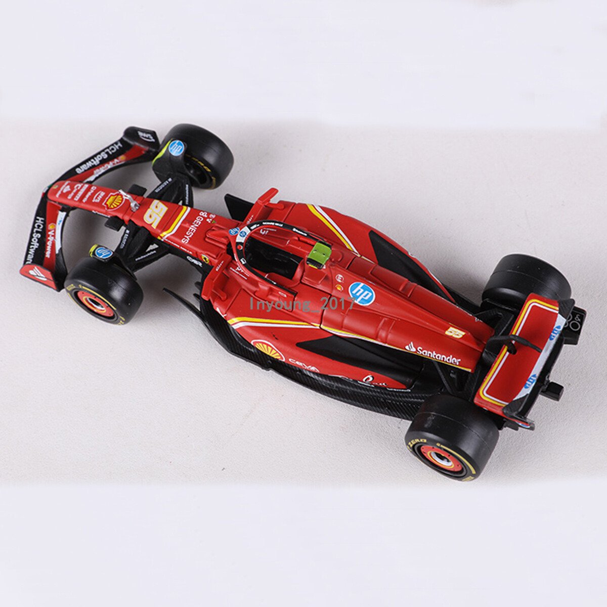 1/43 Scale F1 Ferrari SF-24 Diecast Model Car Formula 1 Team