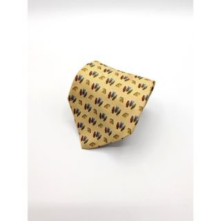 Salvatore Ferragamo - 【Salvatore Ferragamo】シルクネクタイ 幾何学