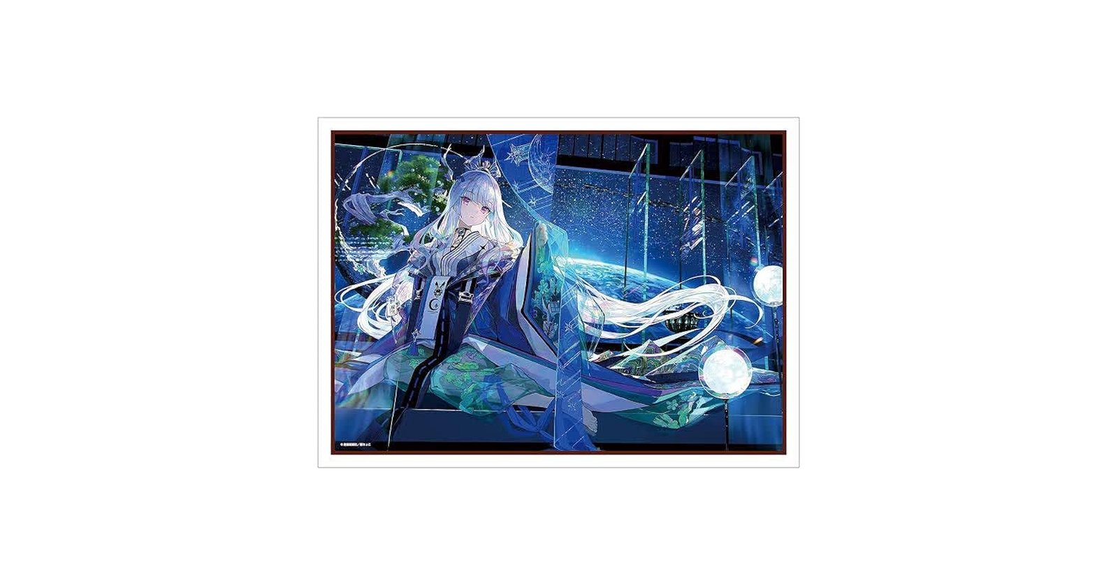 絵師100人展 13 複製原画 がわこ先生画 「星巡り」 絵師100人展 13