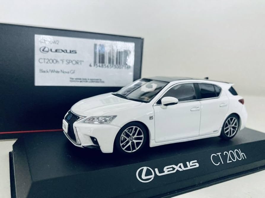 Amazon | 1/43 京商 レクサス CT200h F SPORT ホワイトノーヴァガラス