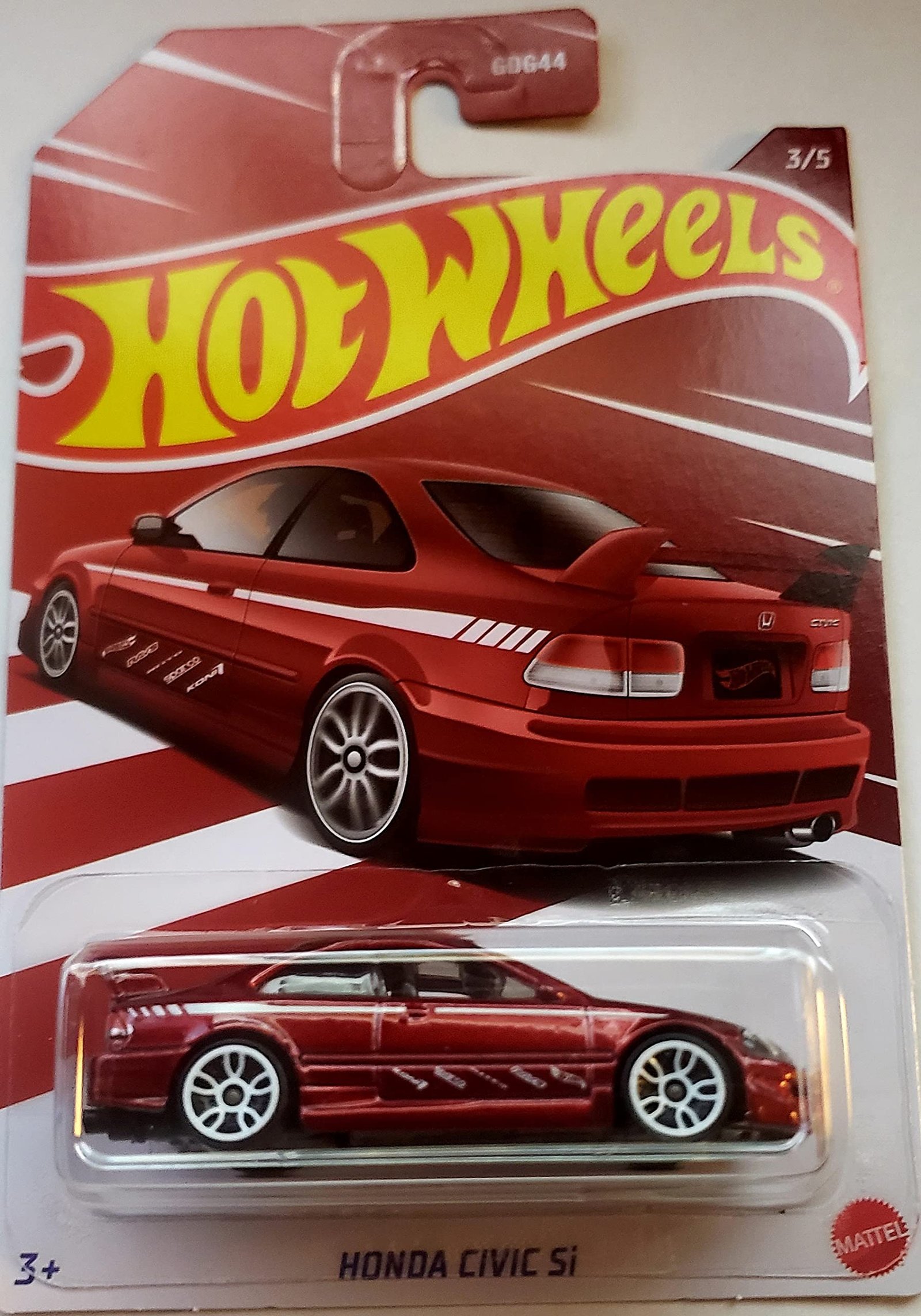 Amazon.com: Hot Wheels 2022 Honda Civic Anniversary Set,(HDH20