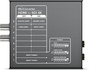 Amazon.com: Blackmagic Design Mini Converter HDMI to SDI 4K