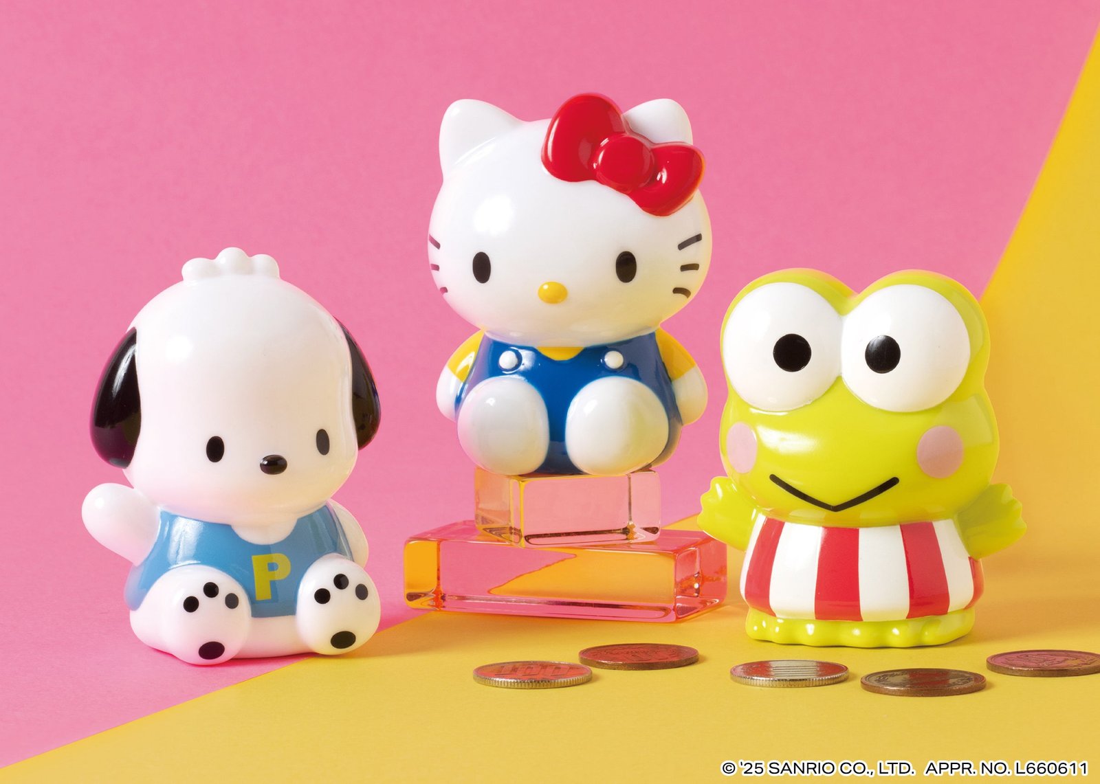 ガシャポン®にかわいい貯金箱が登場！『サンリオキャラクターズ ミニ