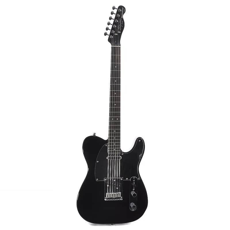 Squier Black & Chrome Standard Telecaster | Reverb Canada
