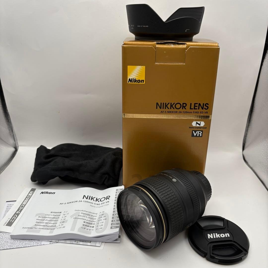 レンズ(ズーム) Nikon AF-S NIKKOR 24-120mm f/4G ED VR Amazon.com : Nikon Standard Zoom Lens AF-S NIKKOR 24-120mm f / 4G