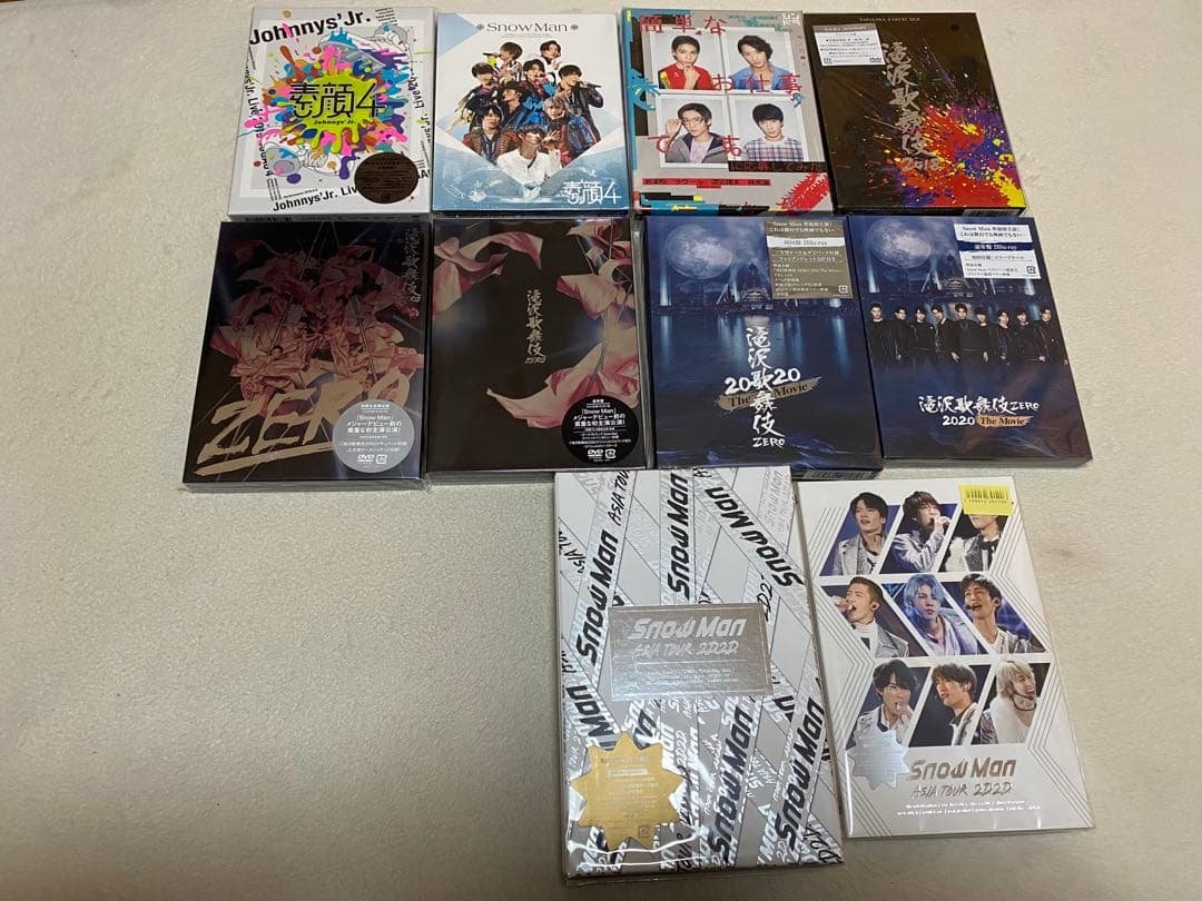 Man スノーマンDVD/Blu-ray まとめ売り SnowMan まとめ売り - メルカリ