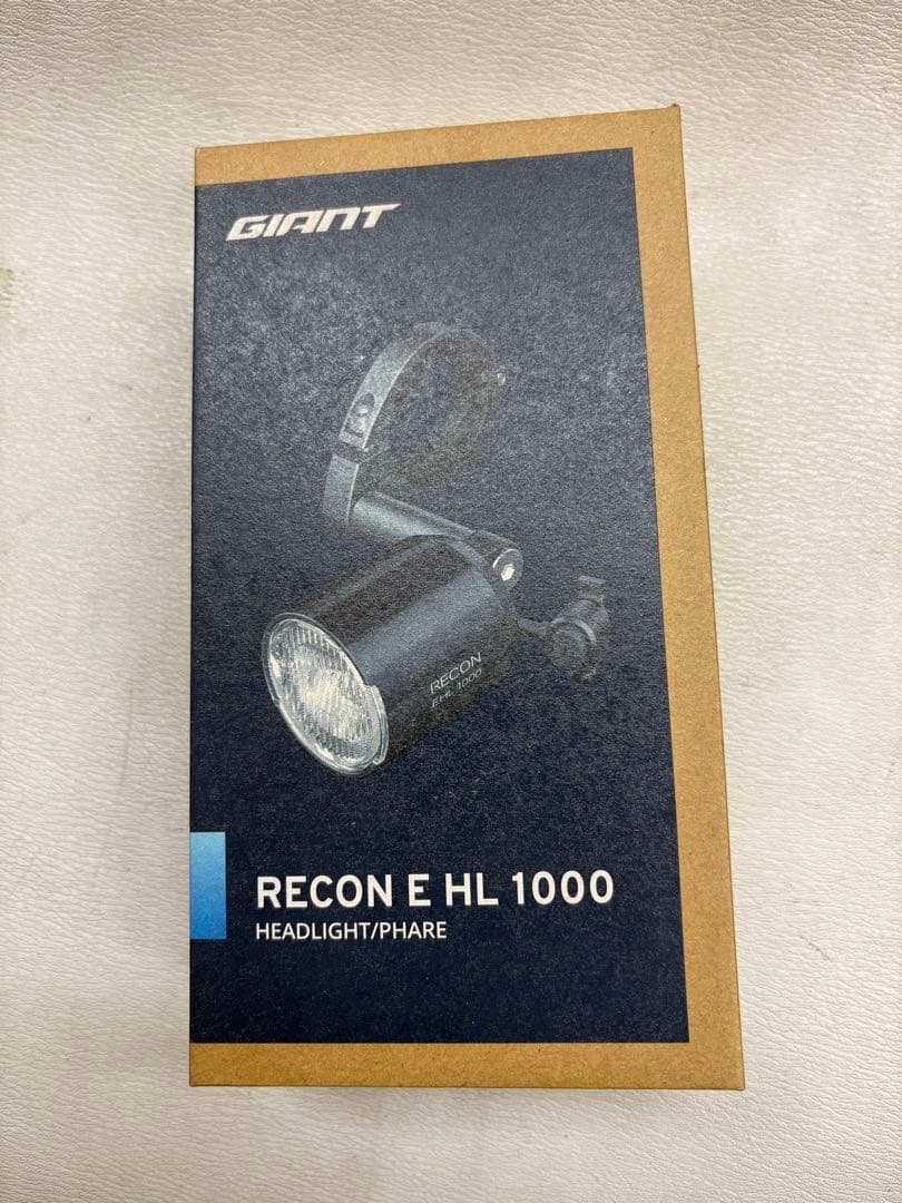 GIANT RECON E HL 1000 ヘッドライト フロントライトの付いていないE-BIKEにオススメ！！RECON E HL 1000が
