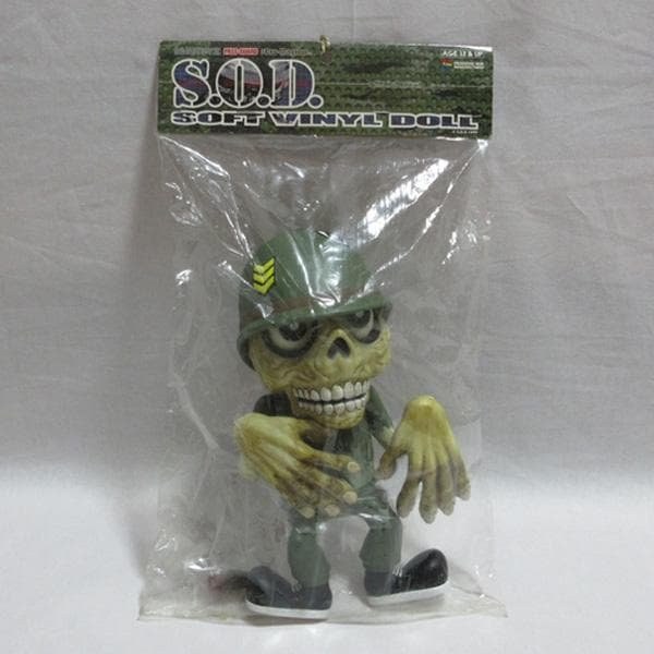 S.O.D SODマッドトイズMADTOYSメディコムトイソフビスラッシュメタル Heroes of Goo Jit Zu S13 Meteor Madness Hero Pack Thrash