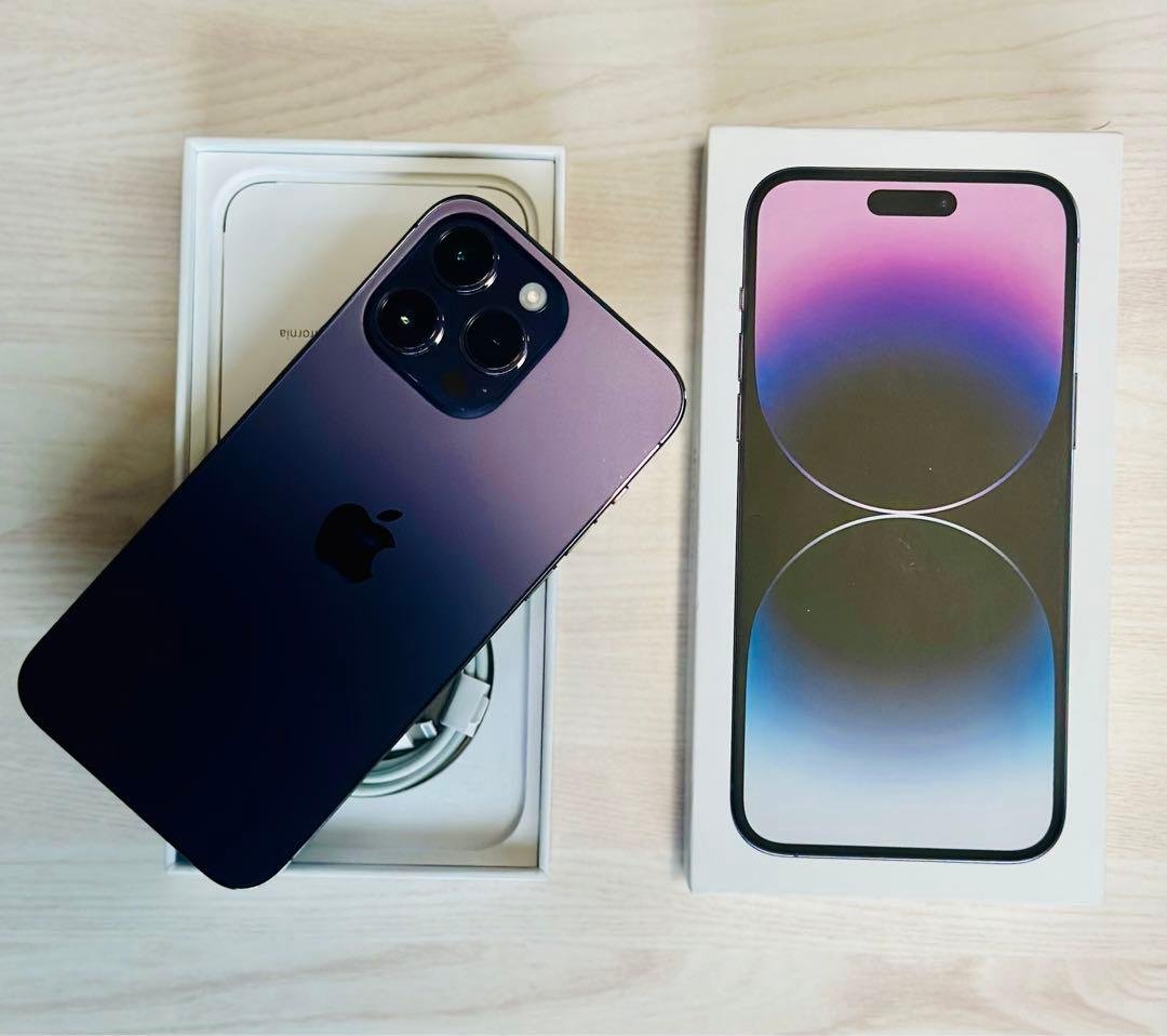 iPhone 14 Pro Max ディープパープル 512 GB SIMフリー - メルカリ