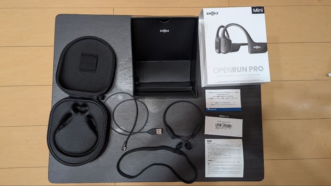 【商品名】Shokz OpenRun Pro Mini 骨伝導イヤホン ブラック Amazon.co.jp: Shokz (ショックス) OpenRun Pro 骨伝導イヤホン