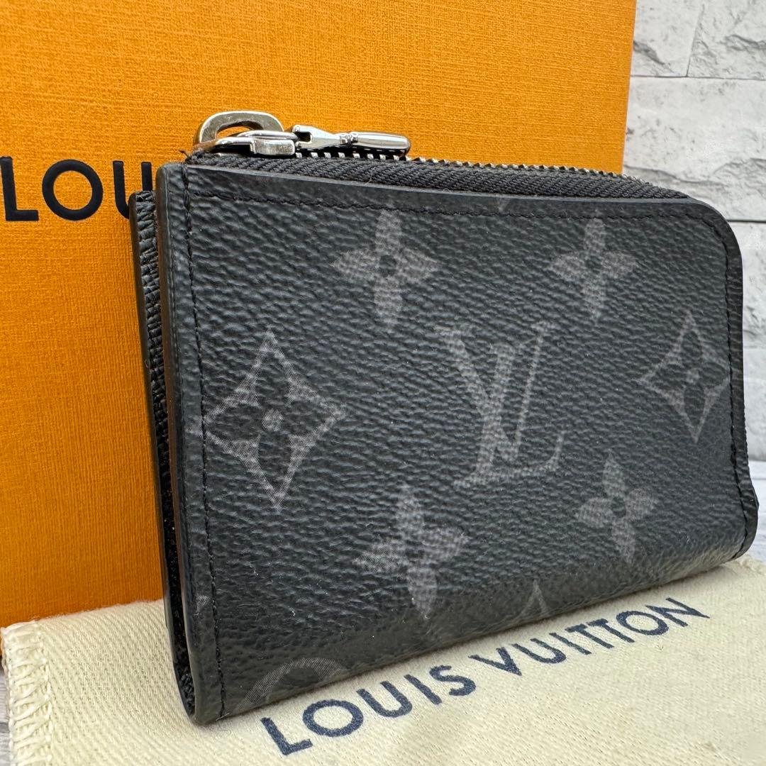 【極美品】ルイヴィトン　ポルトモネ ジュール エクリプス パース　RFID ポルトモネ・ジュール ルイヴィトン コインケース ポルトモネジュール