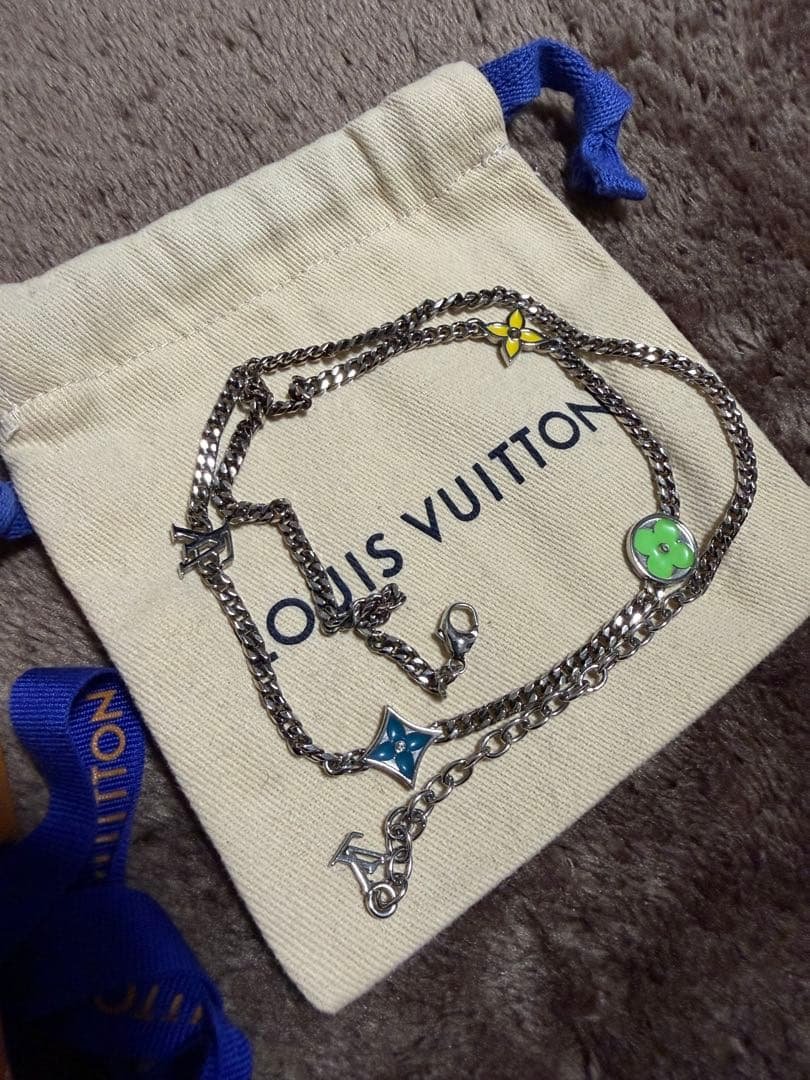 日曜日まで値下げ早い者勝ち‼️希少品‼️美品‼️ LOUIS VUITTONネックレス SALE]ヴィトン Vuitton レア ネックレスベビールイ (Louis Vuitton