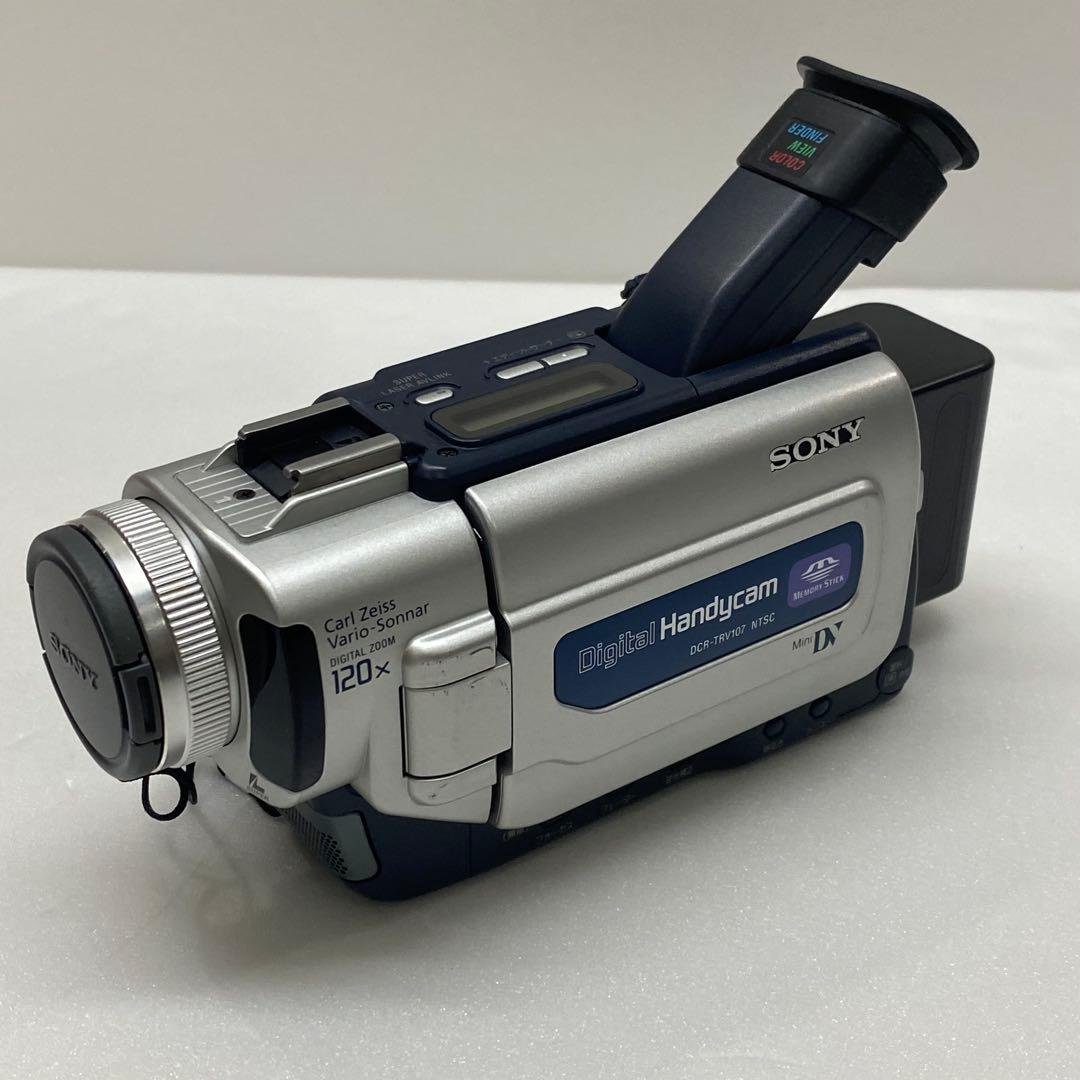 【美品】SONY DCR-TRV107【即購入OK】㉗ sony digital handycam DCR-TRV107 - メルカリ