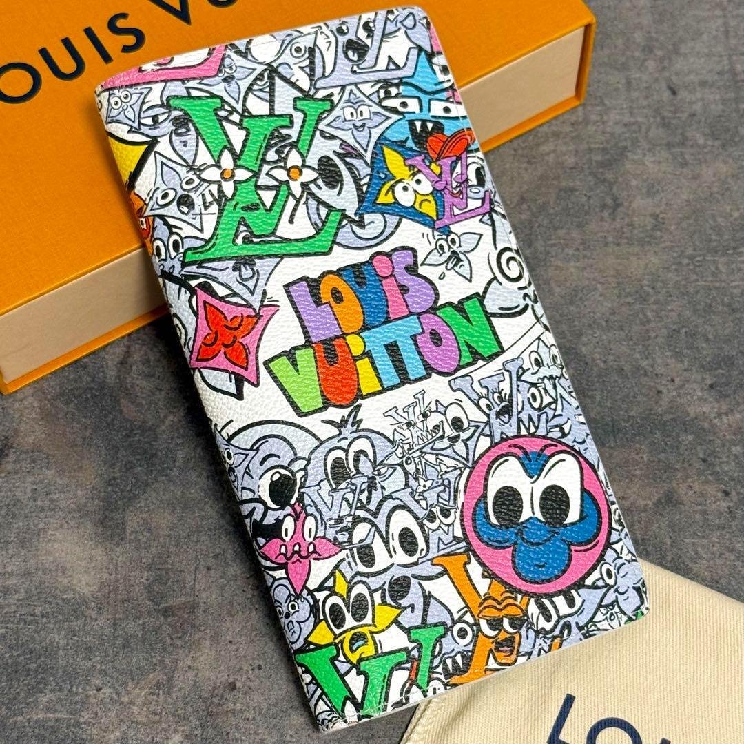 2023ss 超激レア 極美品⭐️ルイヴィトン コミック ブラザ 長財布 限定 LOUIS VUITTON - 激レア 新品未使用⭐️2023ss ルイヴィトン コミック