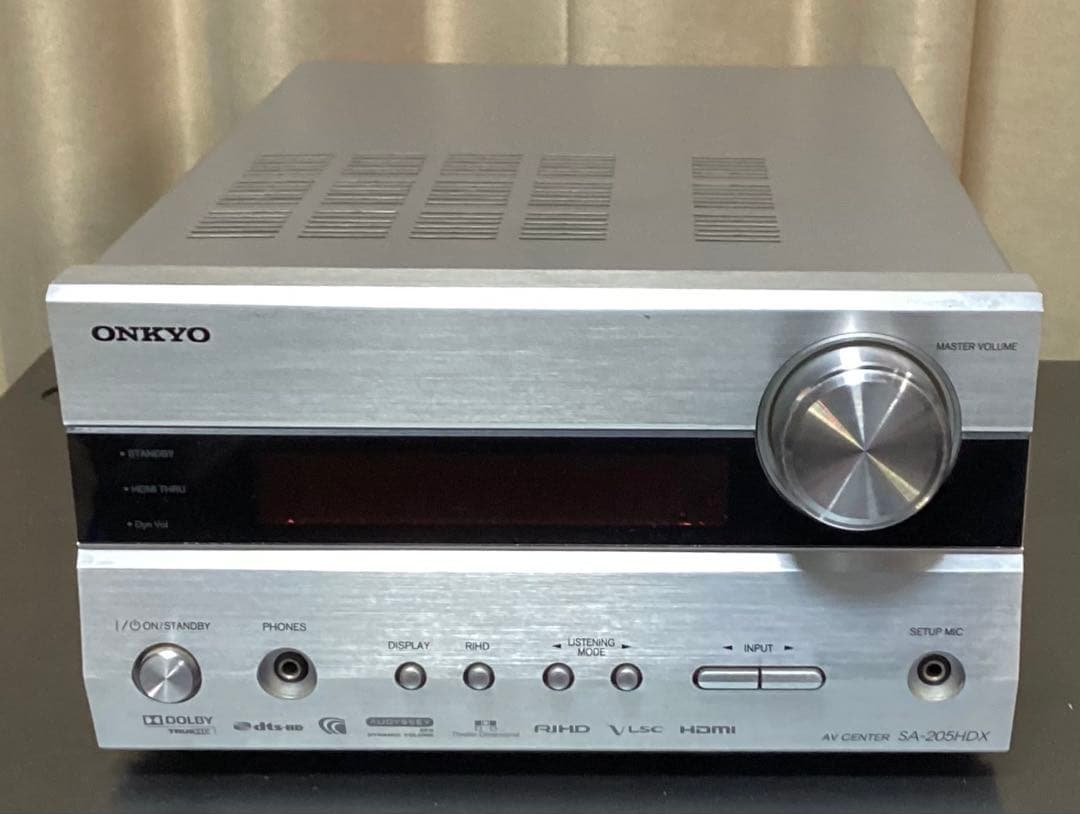SA-205HDX AVセンター AVアンプ リモコン付き 動作品 Amazon.co.jp: ONKYO AVセンター SA-205HD(S) : 家電＆カメラ