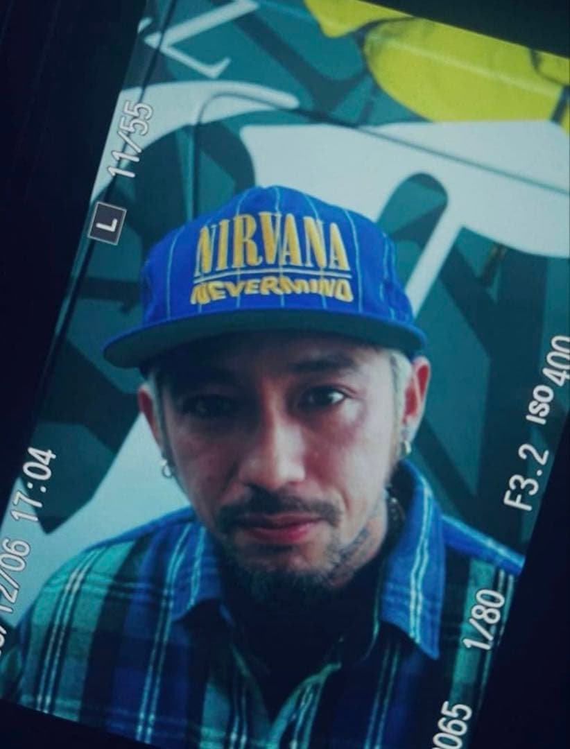 NIRVANA キャップ 90s jesse bornz Jesse着用】 Nirvana never mind キャップ - メルカリ