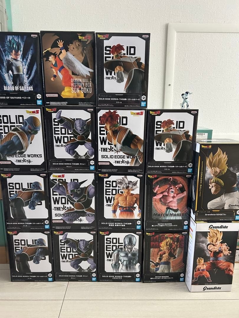 SOLID EDGE WORKS フィギュアセット 未開封】ドラゴンボールZ SOLID EDGE WORKS-THE出陣- フリーザⅡ セル
