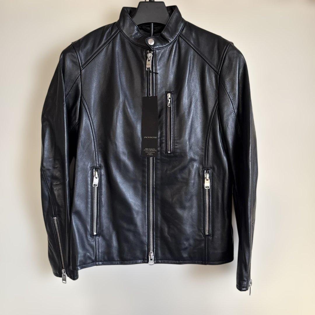 1173manまーけJACKROSE ライダースジャケット　ラムレザー JACKROSE（ジャックローズ）の「ラムレザーダブルライダース TYPE－1