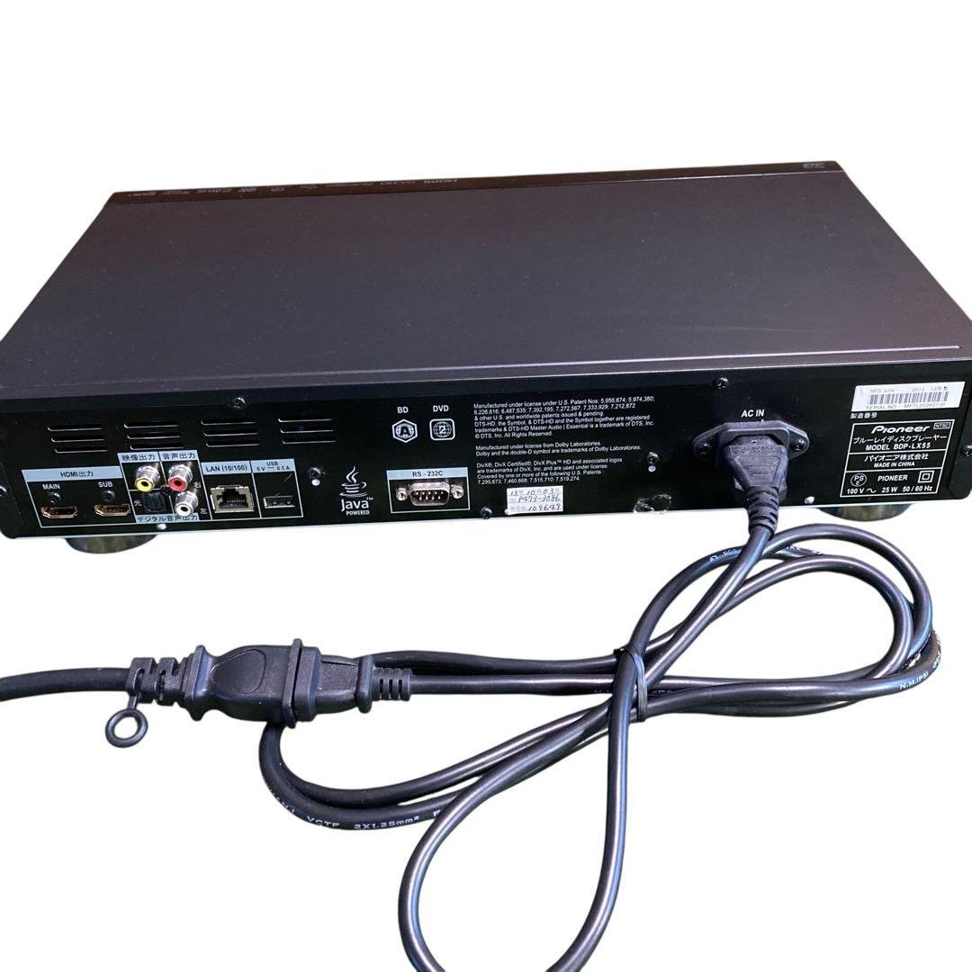Pioneer ブルーレイディスクプレーヤー BDP-LX55 2013年製