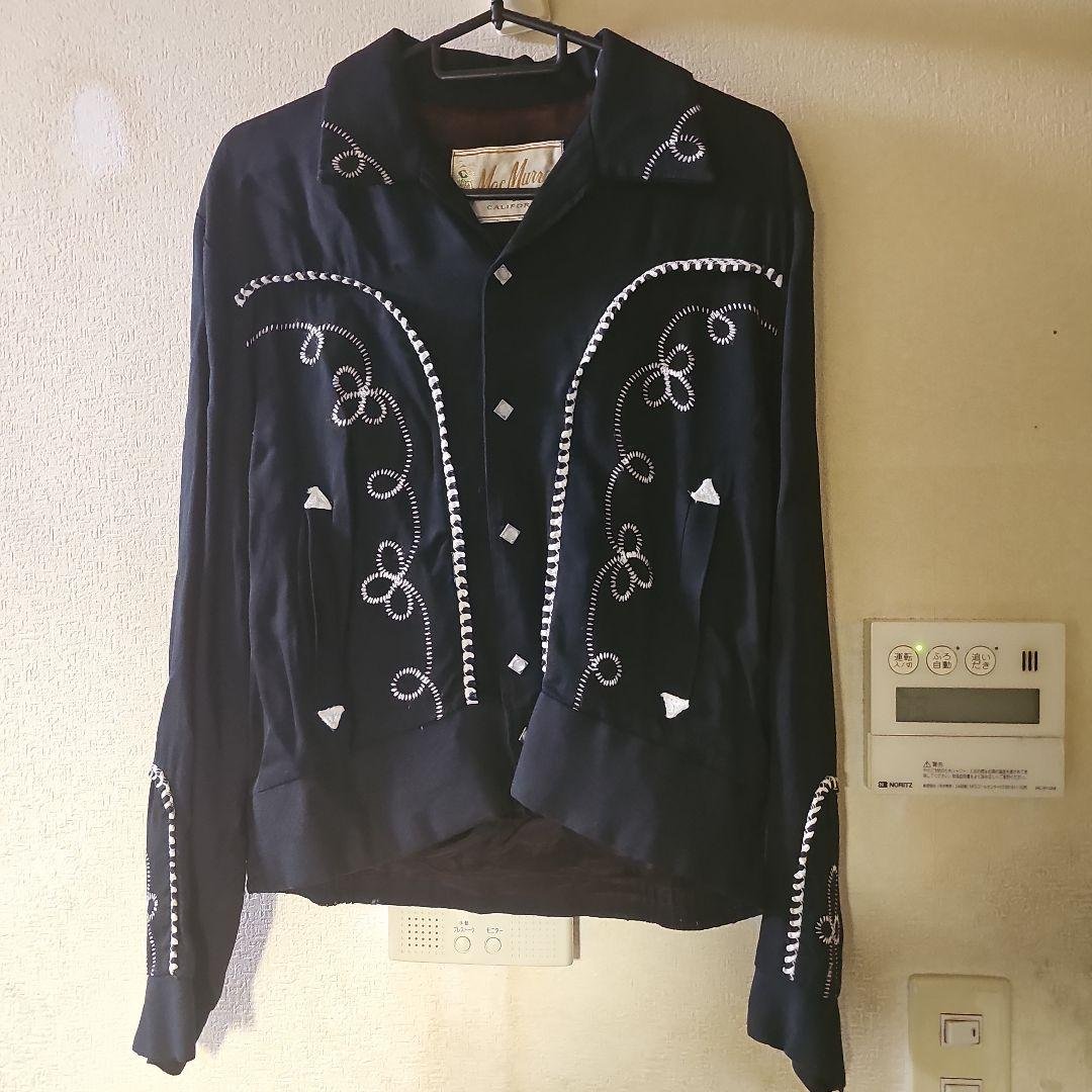Mac Murray ヴィンテージ 50s ウエスタンジャケット MAC MURRAY WESTERN JACKET 1950s 黒のウエスタンジャケットは何枚も