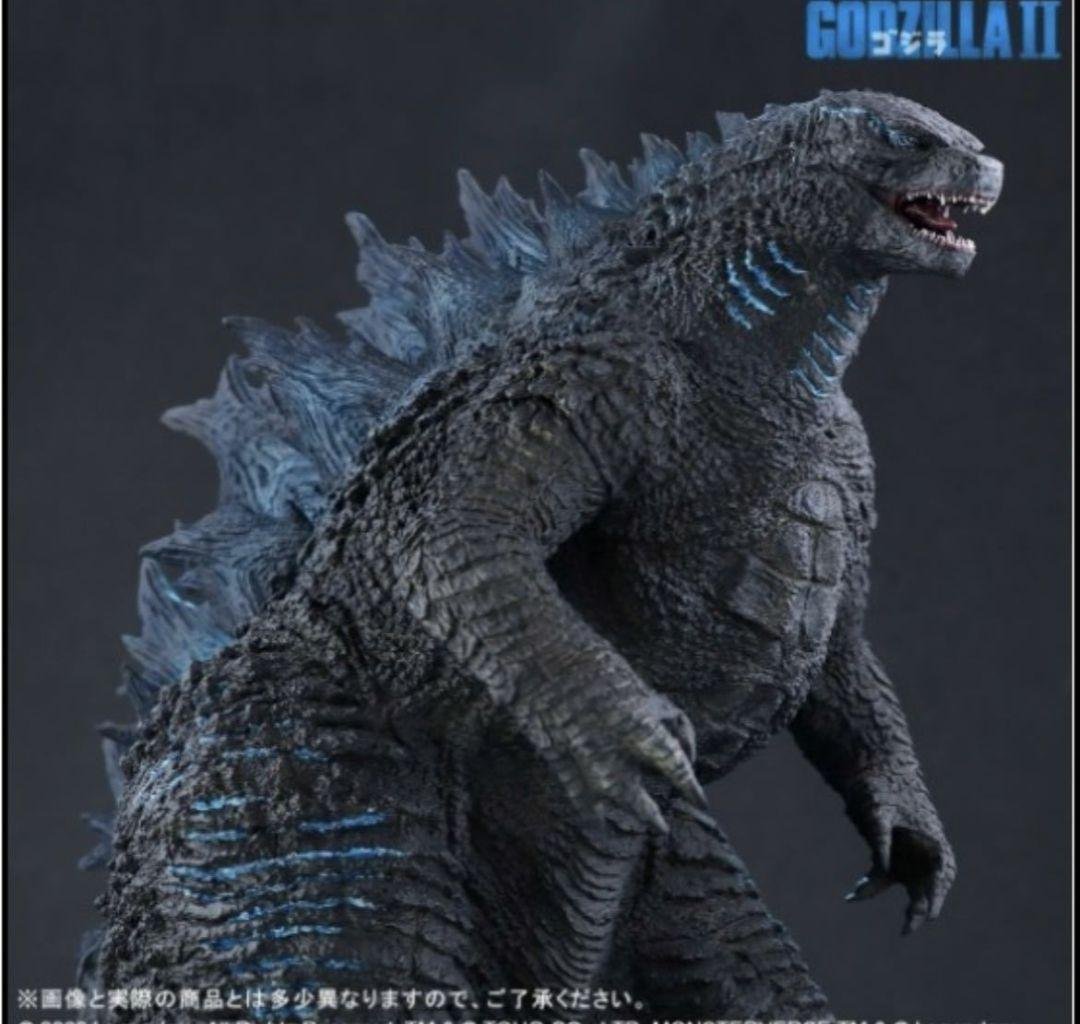 東宝大怪獣シリーズ ゴジラ(2019) フィギュア 少年リック限定 発光版 LED発光不良・リペイント済み】東宝大怪獣 ゴジラ(2019) 少年リック