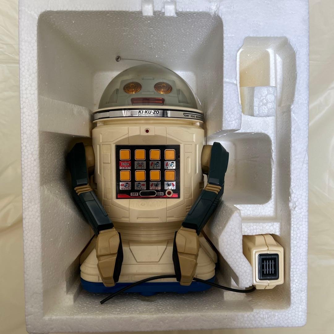 TOMY トミー 音声認識 ロボット KI・KU・ZO キクゾー レトロ - メルカリ