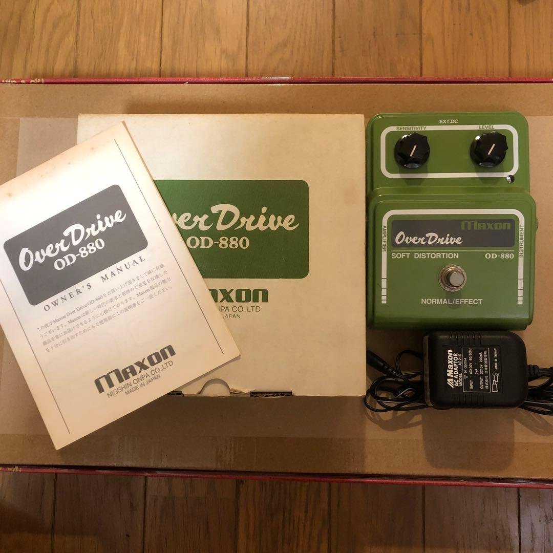 ギター Maxon OD-880 OverDrive SOFT DISTORTION Maxon OD-880 Soft Distortion (1976 - 1982) | Reverb