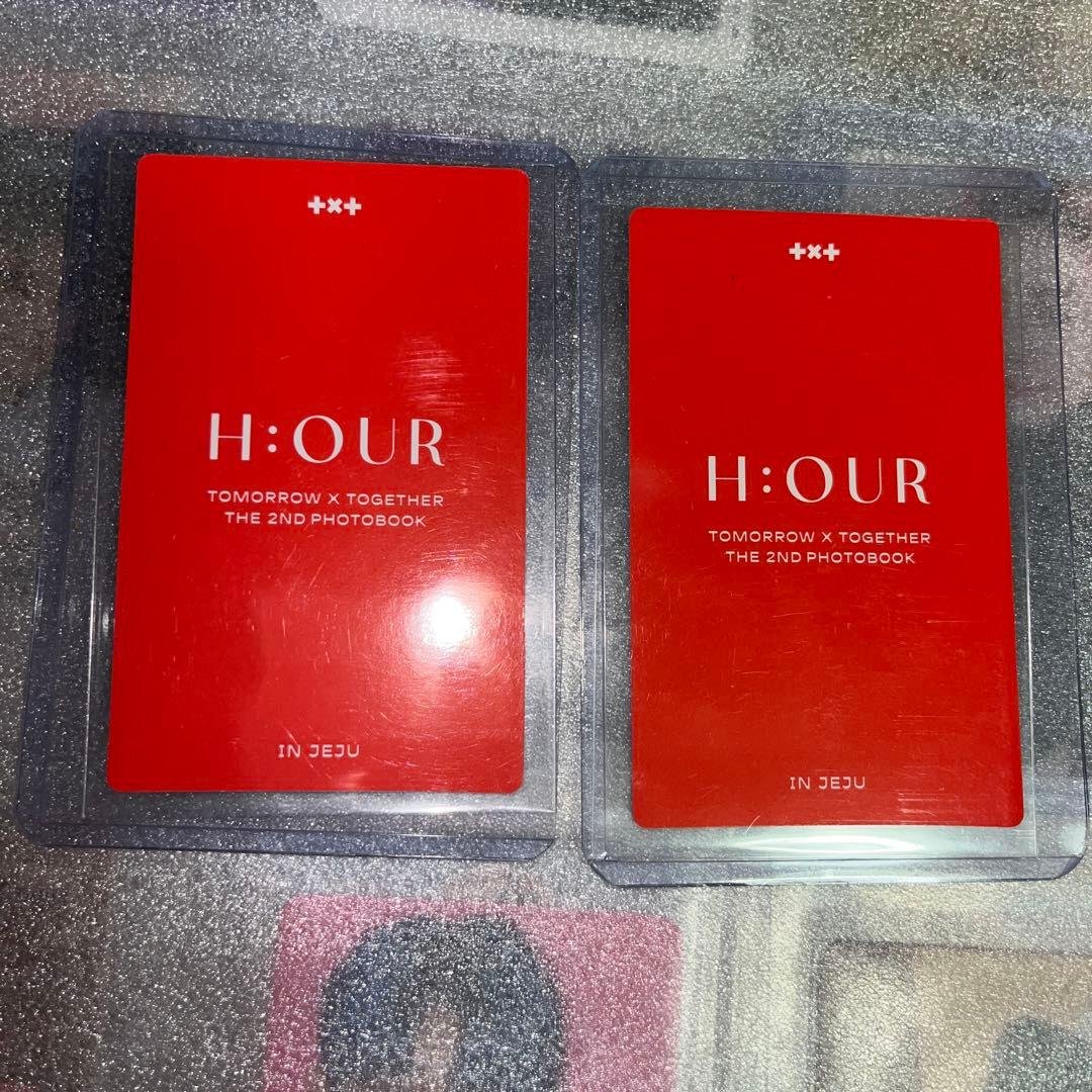 TXT 2nd フォトブック H:OUR トレカ ヨンジュン ボムギュ カイ - メルカリ