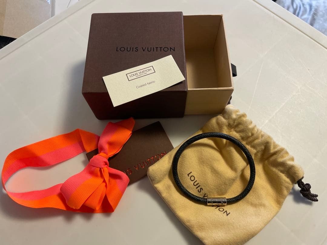 未使用品 ルイヴィトン ブレスレット（箱・保存袋・リボン付き） LOUIS VUITTON（ルイ・ヴィトン） （未使用 展示品）ルイ ヴィトン